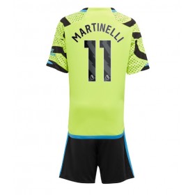 Arsenal Gabriel Martinelli #11 Auswärtstrikot 2023-24 Kurzarm (+ kurze hosen)